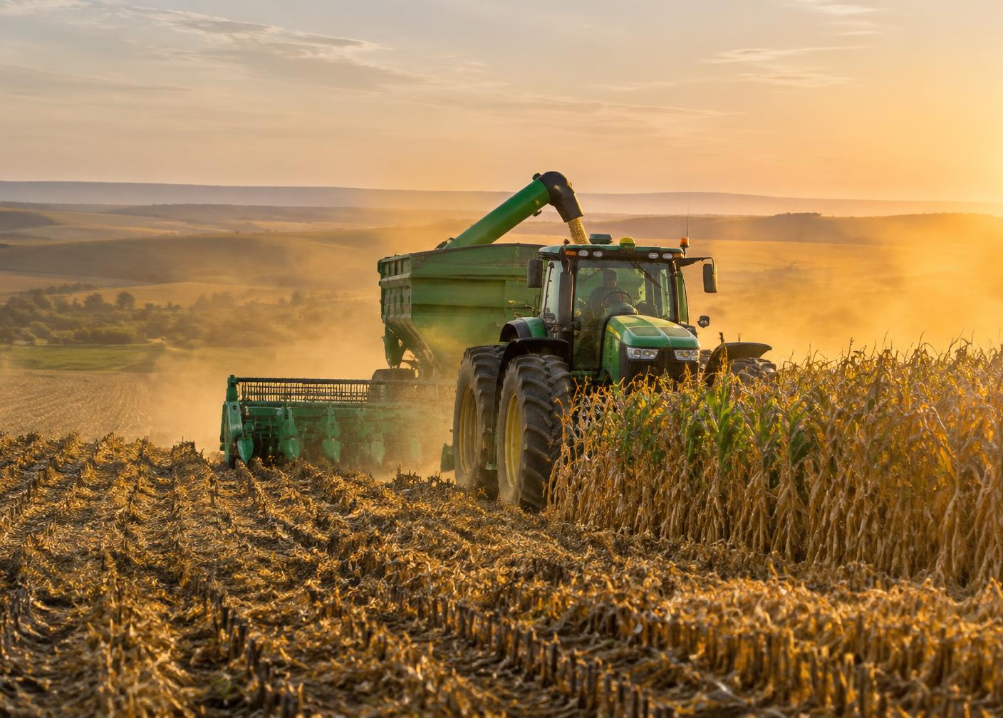 Agriculture operations supplied with bulk fuel